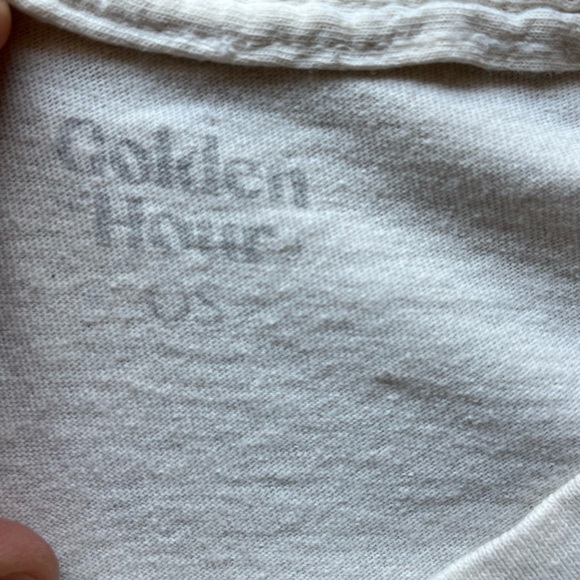 Women's Golden Hour T-Shirt White New York One Size Big Apple Liberty Oversized - Picture 3 of 10